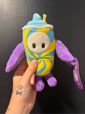 Fall Guys Slushie Costume Plush Character With Tag Mediatonic Devolver Soft Toy